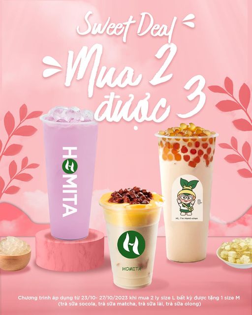 MUA 2 ĐƯỢC 3 - DEAL NGỌT NGÀO